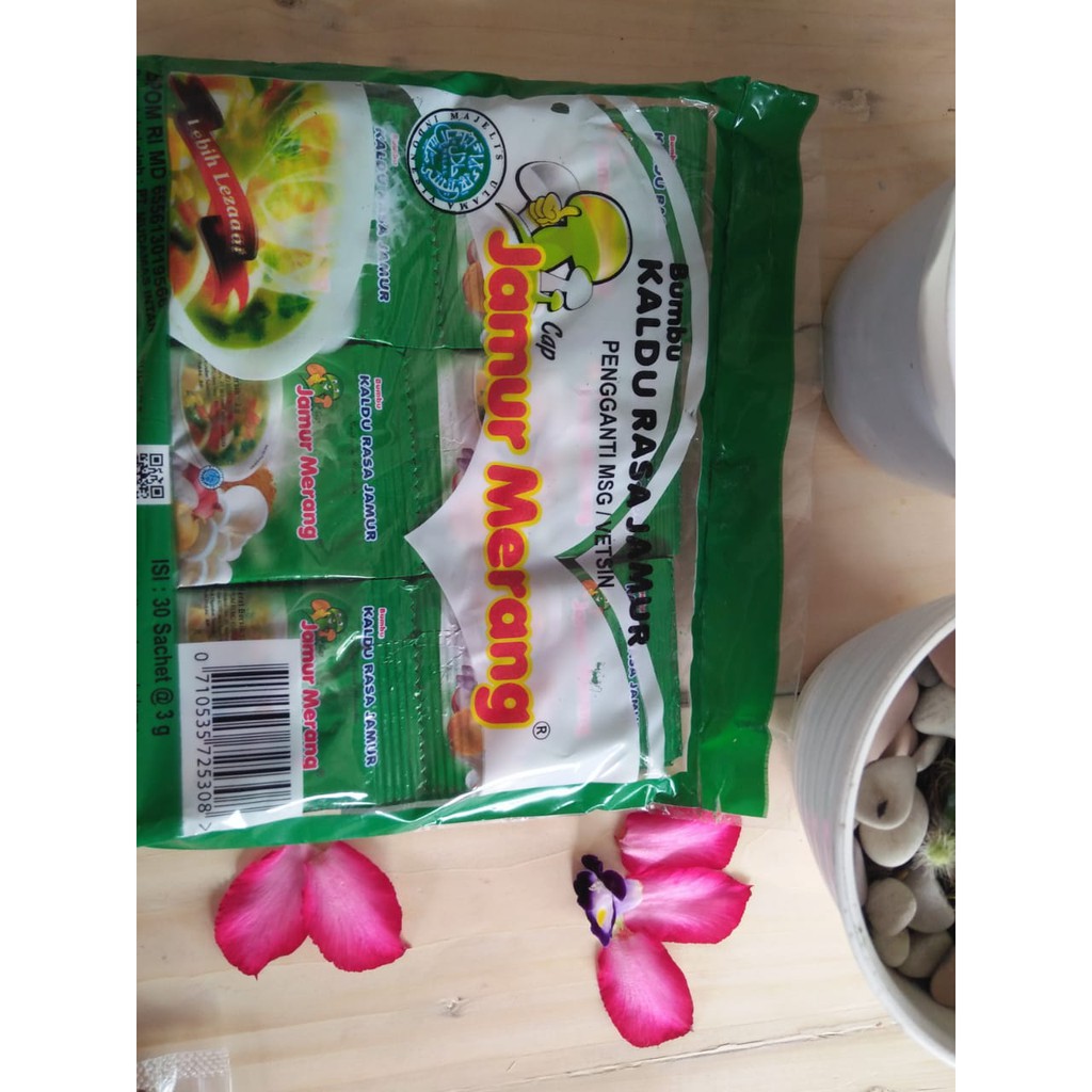 

Penyedap Rasa Non MSG Pengganti MSG Kaldu Jamur Original Cap Jamur Merang Kemasan Sachet