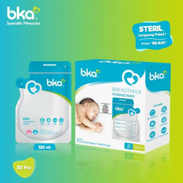 Kantong ASI BKA Breastmilk Storage BKA 100ml 120ml 200ml