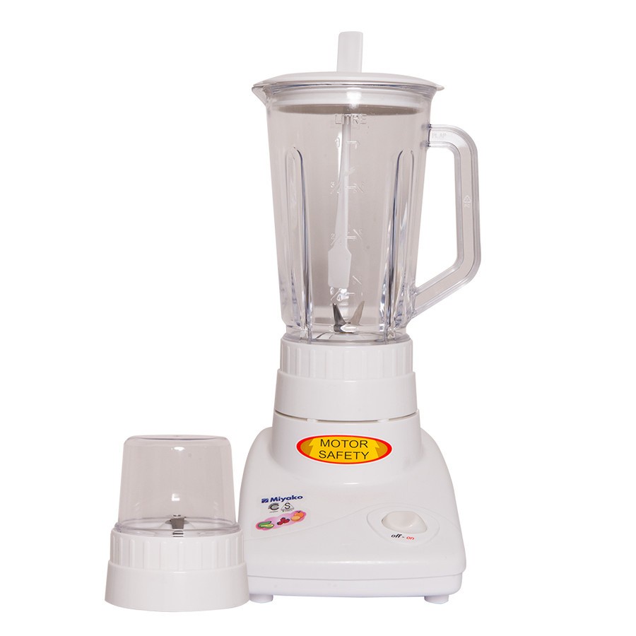 MIYAKO Blender Plastik 1 Liter BL 301 PLW - Garansi Resmi 1 Tahun