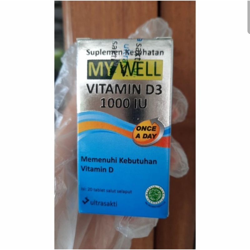 vitamin d3 1000iu my well