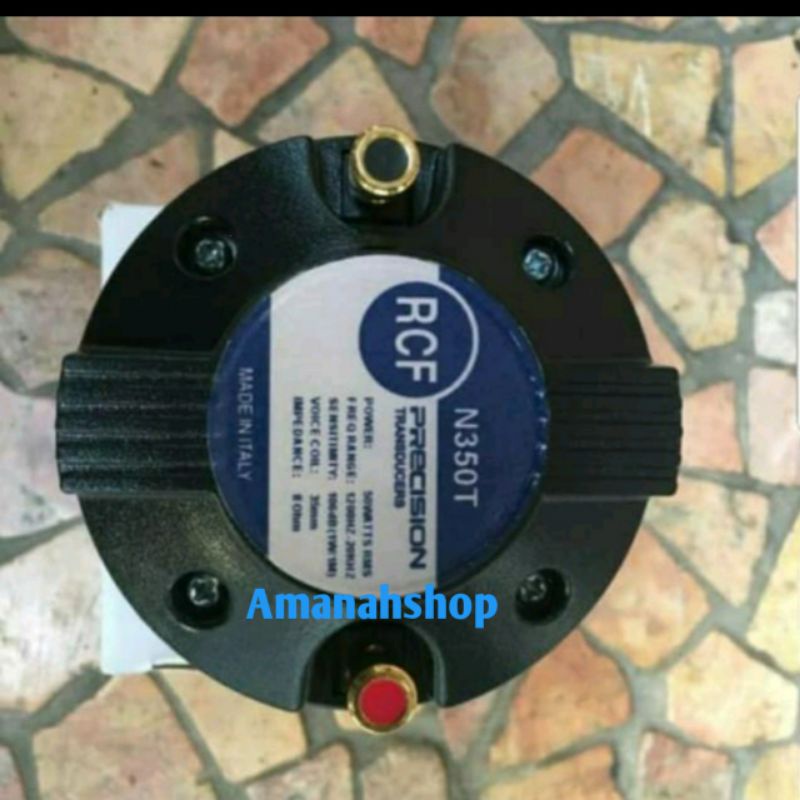 TWEETER RCF N350T RCF N350 T DRIVER RCF N 350 T DRAT legend