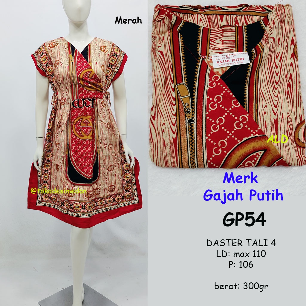GP54 - ALdera Daster Gajah Putih Cantik Tali 4