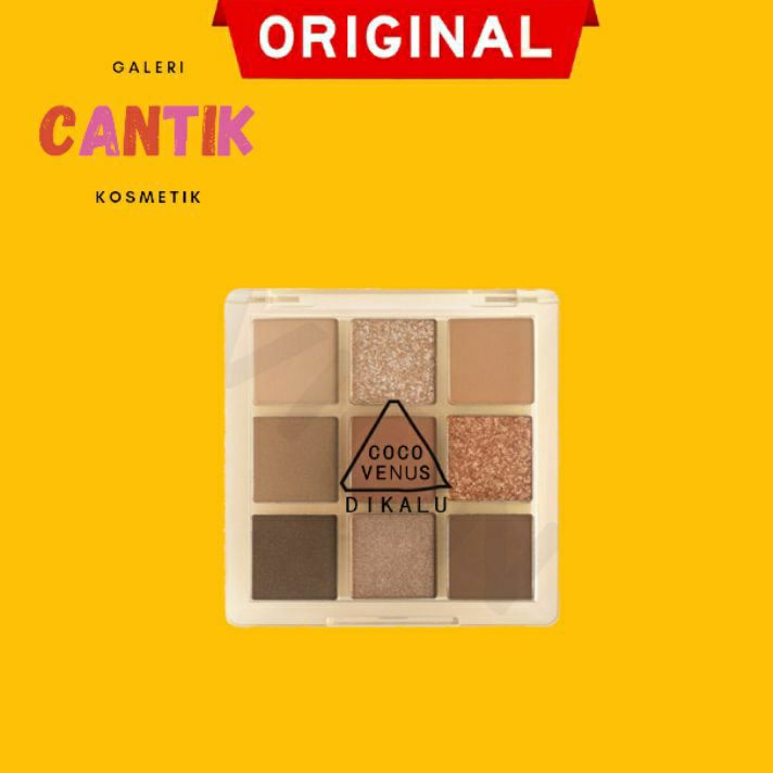 DIKALU COCO VENUS Korean Eyeshadow Palette 9 Warna Pigmented Eyeshadow