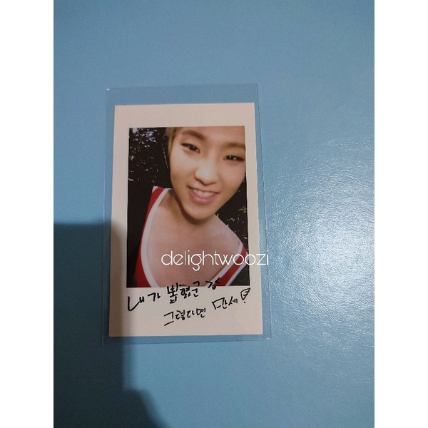 [BOOKED] Seventeen Boys Be Hide Ver. Hoshi Photocard Official