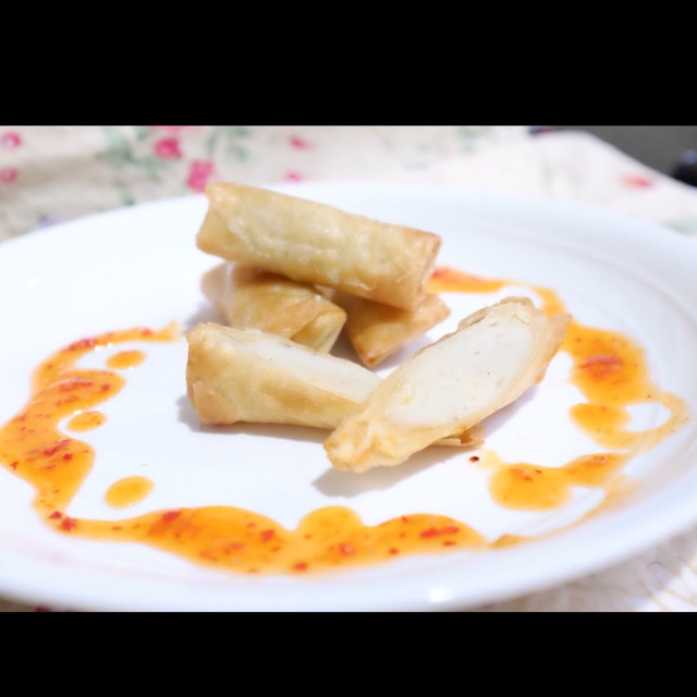 

Opia (lumpia otak-otak) isi 8