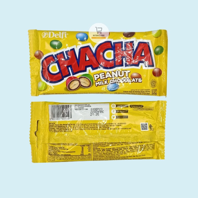 Delfi ChaCha Chocolate Milk/Peanut 50gr