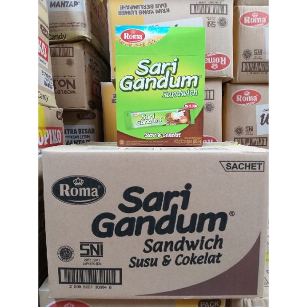 roma sari gandum box