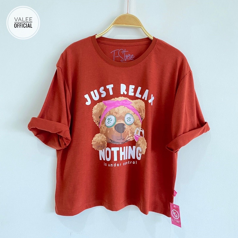 (COD)CROPTOP TEE/KAOS OVERSIZE COMBAD 30s/kaos croptop