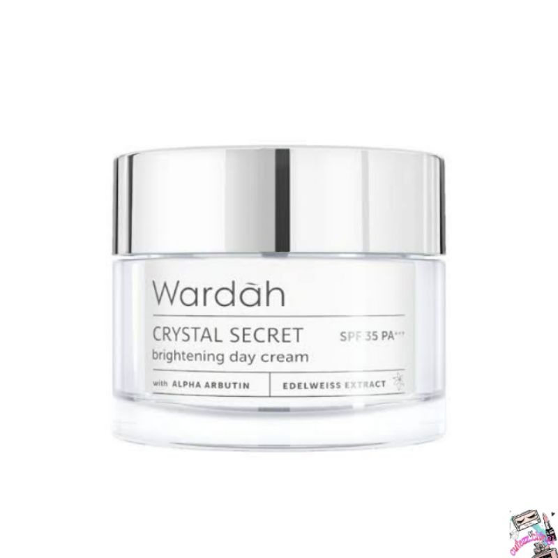 ☃Cutezz_Ching1☃Wardah Crystal Secret Brightening Day Cream 30g