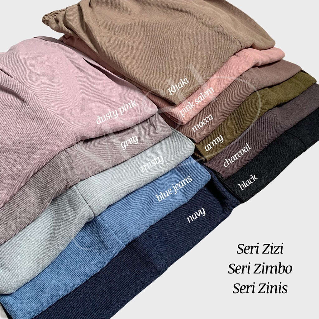 Mayshaliha Rok Kerja Zizi Skirt Full Jahitan Lipatan-7