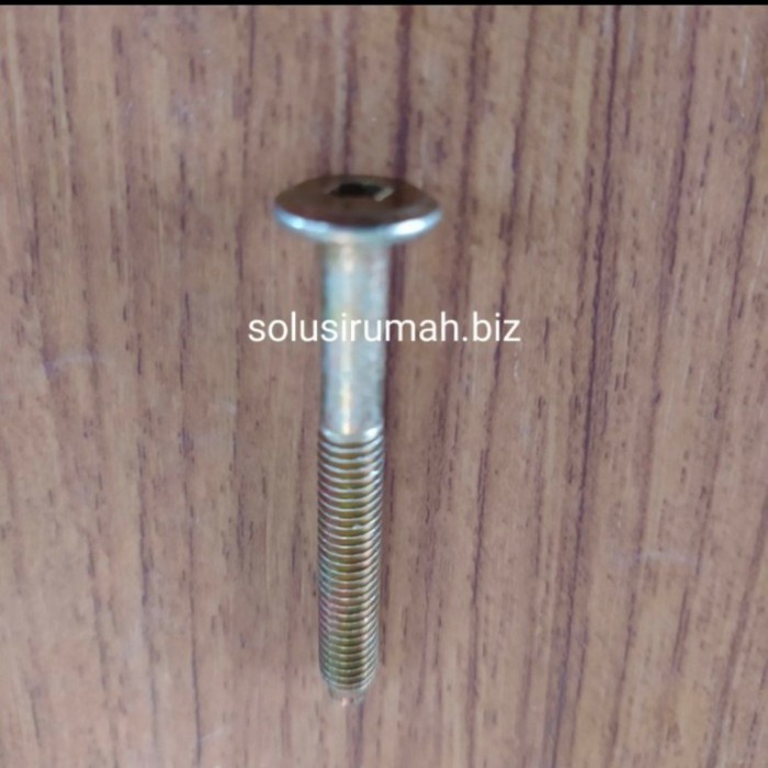 perpcs baut kunci L kepala kunci Hex segienam variasi 30 40 50 60 mm