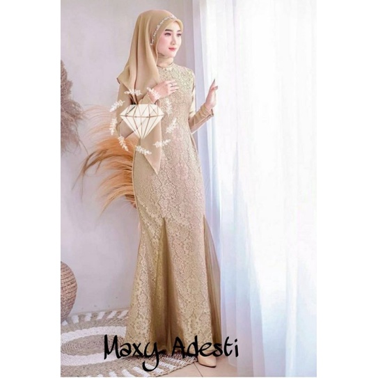 Gamis lebaran ADESTY Terbaru / Gamis lebaran Terbaru 2022 / gamis lebaran 2022 Cantik Murah Modis