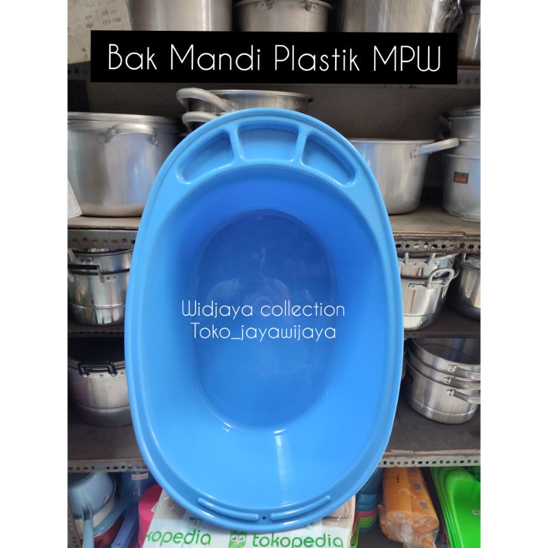 Bak mandi bayi MPW/Bak mandi plastik/Bak mandi+dudukan