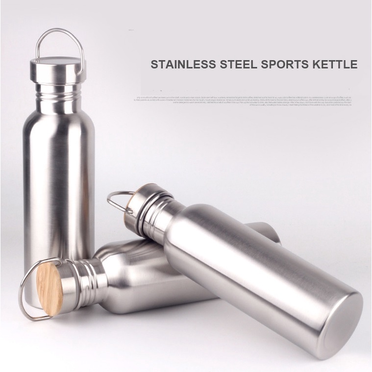 Botol Minum Air Insulated Thermos Stainless Steel / Termos Tumbler Polos Stenlis / Sport Bottle Taha