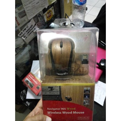 Genius Navigator 905 Wireless Wood Mouse
