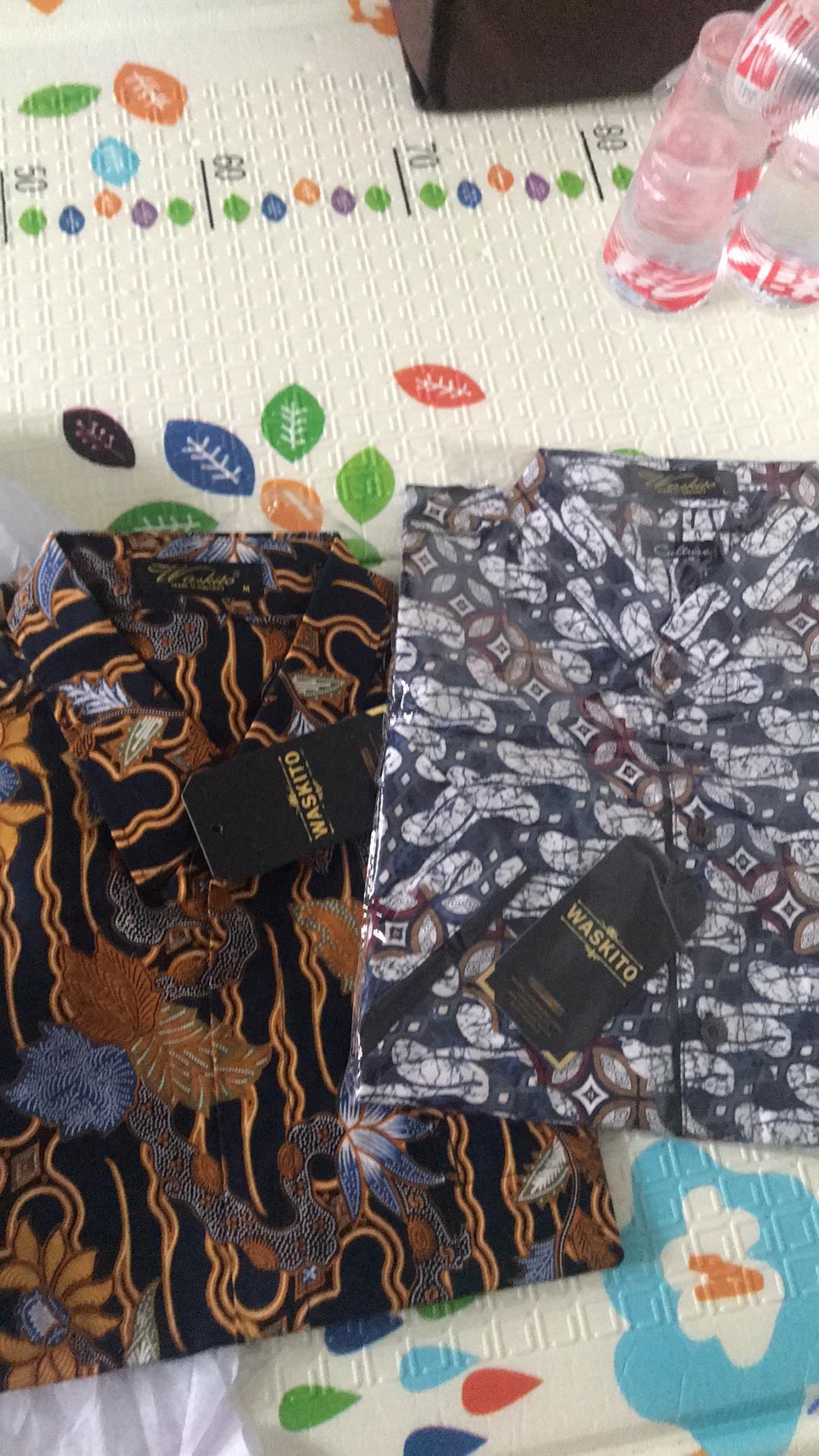 Waskito Kemeja Batik Katun Hb 0713j - Blue (biru)