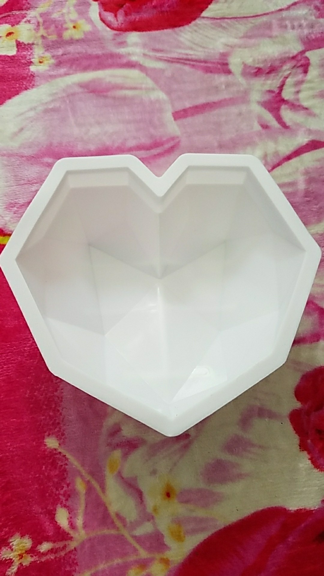 Cetakan Kue Mousse Bentuk Hati Bahan Silikon Untuk Dekorasi