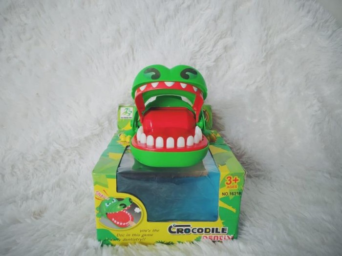 CROCODILE DENTIST GAME MAINAN GIGI BUAYA GIGIT BUAYA RUNNING M