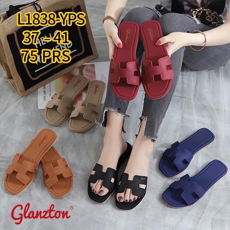 Sandal Jelly Glanzton L1838 Sandal Slop H Terbaru