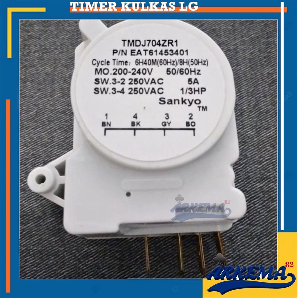 TIMER KULKAS LG SANKYO | DEFROST KULKAS LG | TIMER KULKAS TMDJ04ZR1 | DEFROST LG