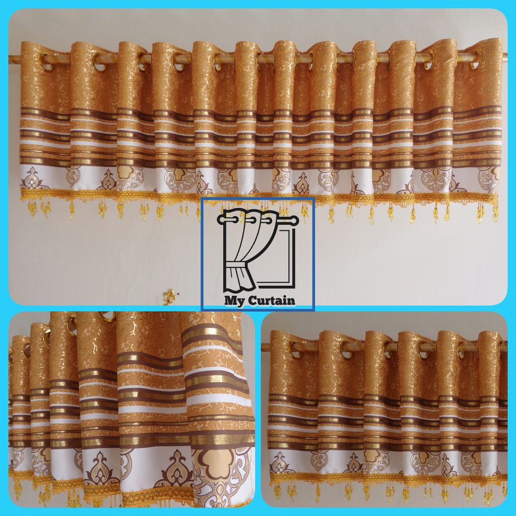 Poni Gorden, Gorden poni, poni hordeng model smokring bahan blackout import tinggal pakai sudah term