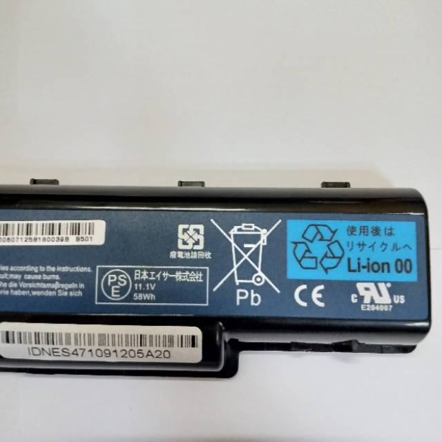 Baterai Batrai Original Acer Aspire 4736 4736G 4736Z 4710 4720 4730 4735 4735G 4740 4710G 4710Z 4720G 4720Z 4720ZG 4935 4520 4530 4540 AS07A31