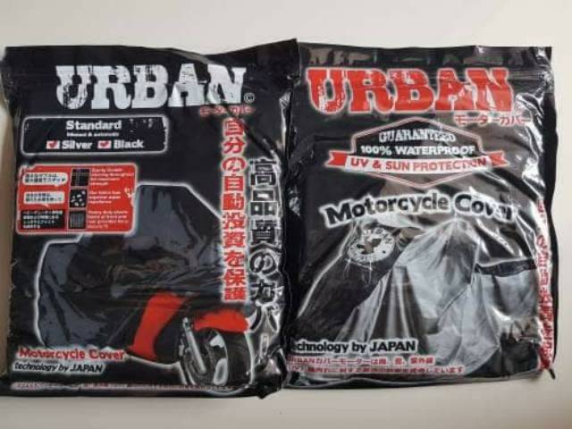 Cover Motor Urban Anti Air Mantel Selimut Urban Original