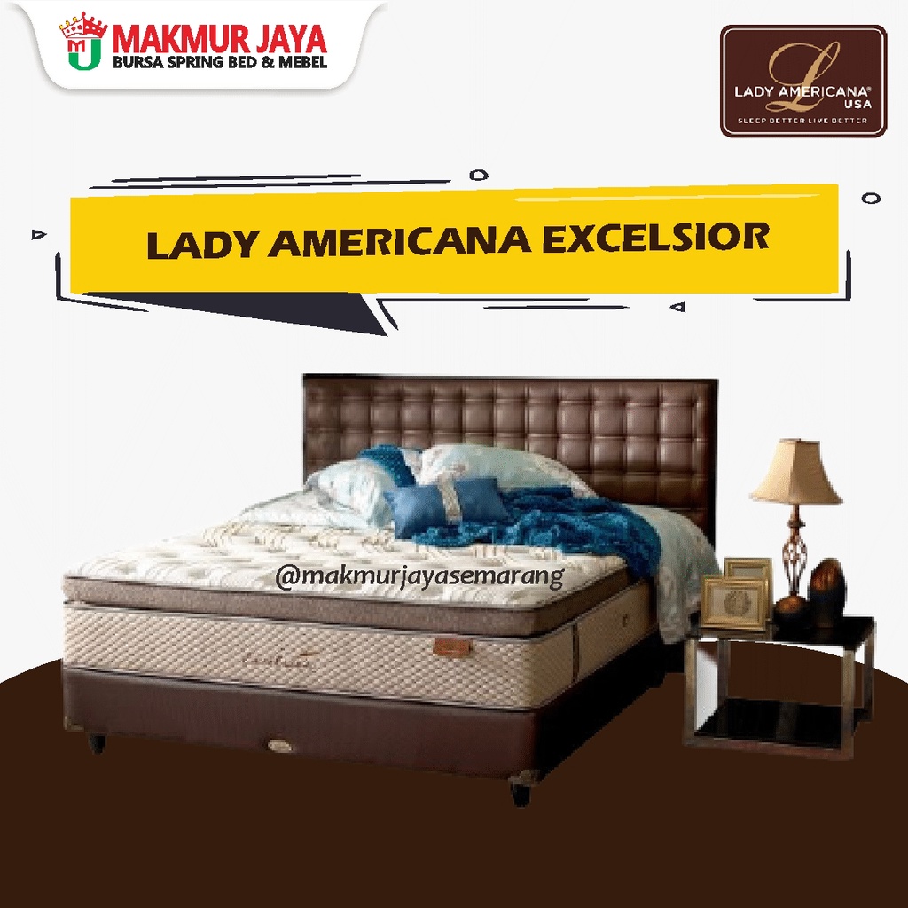 KASUR SPRINGBED LADY AMERICANA EXCELSIOR