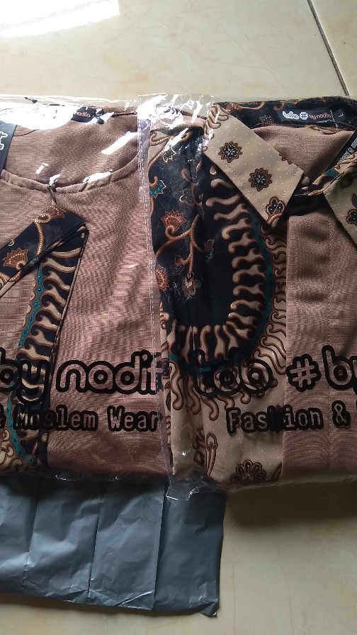 Rafa Yumna Gamis Couple Batik