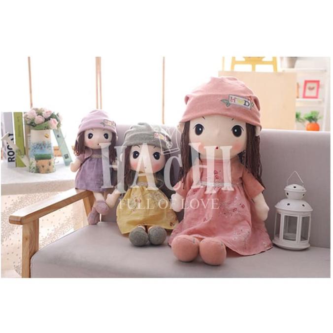 Hachi Original Boneka Anak Perempuan Cantik Girl Doll 60Cm