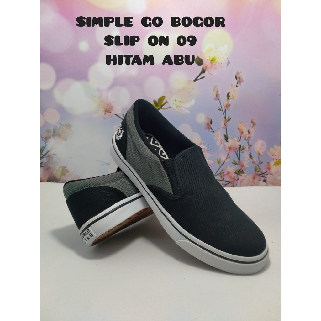 SEPATU PRIA SLIP ON NOBRAND SIZE 37-42