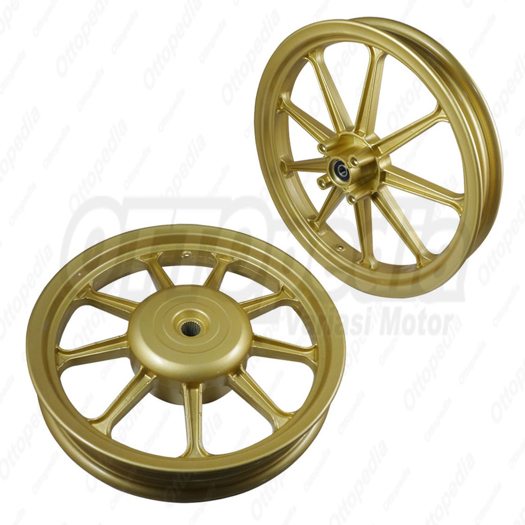 Velg Pelek Racing Rossi Moon For Vario 110 Beat Scoopy Spacy Palang 9 Ring 14 - 185 & 215