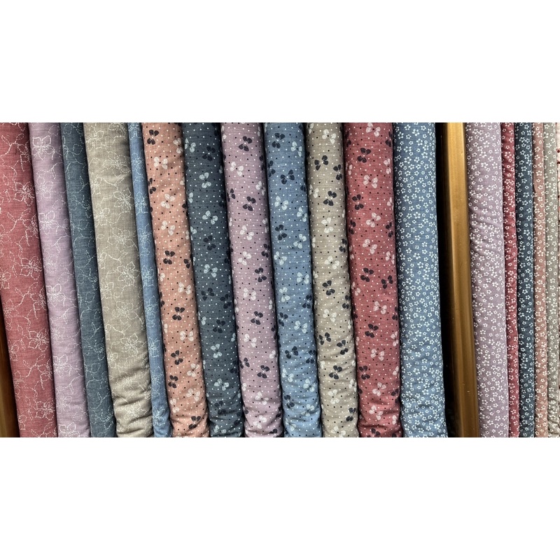 Katun Dobby motif lebar 150