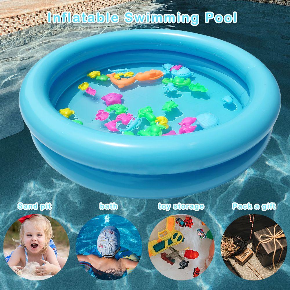 Top Round Basin PVC Untuk Mainan Air Bayi Musim Panas 0-3Y