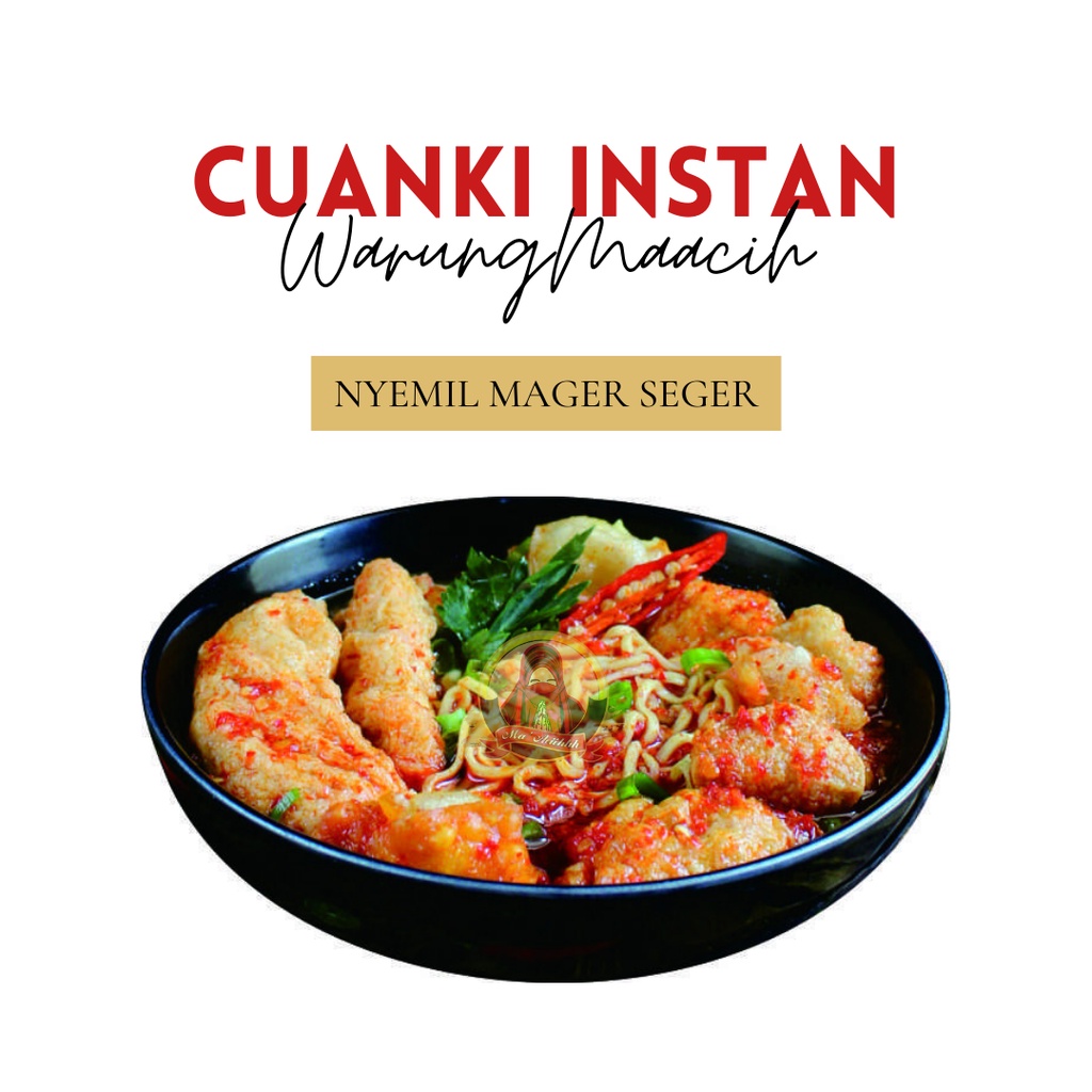 

Cuanki Instan Komplit Bandung Maacih Oleh-Oleh Cemilan Bandung 120gr
