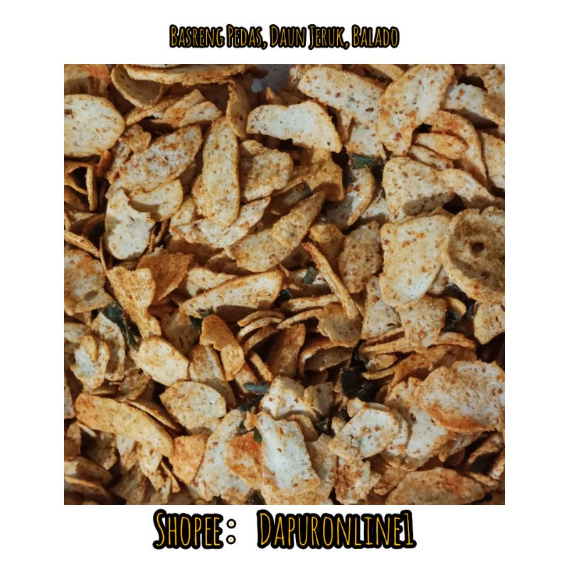 

Basreng Pedas Daun Jeruk 50 gram