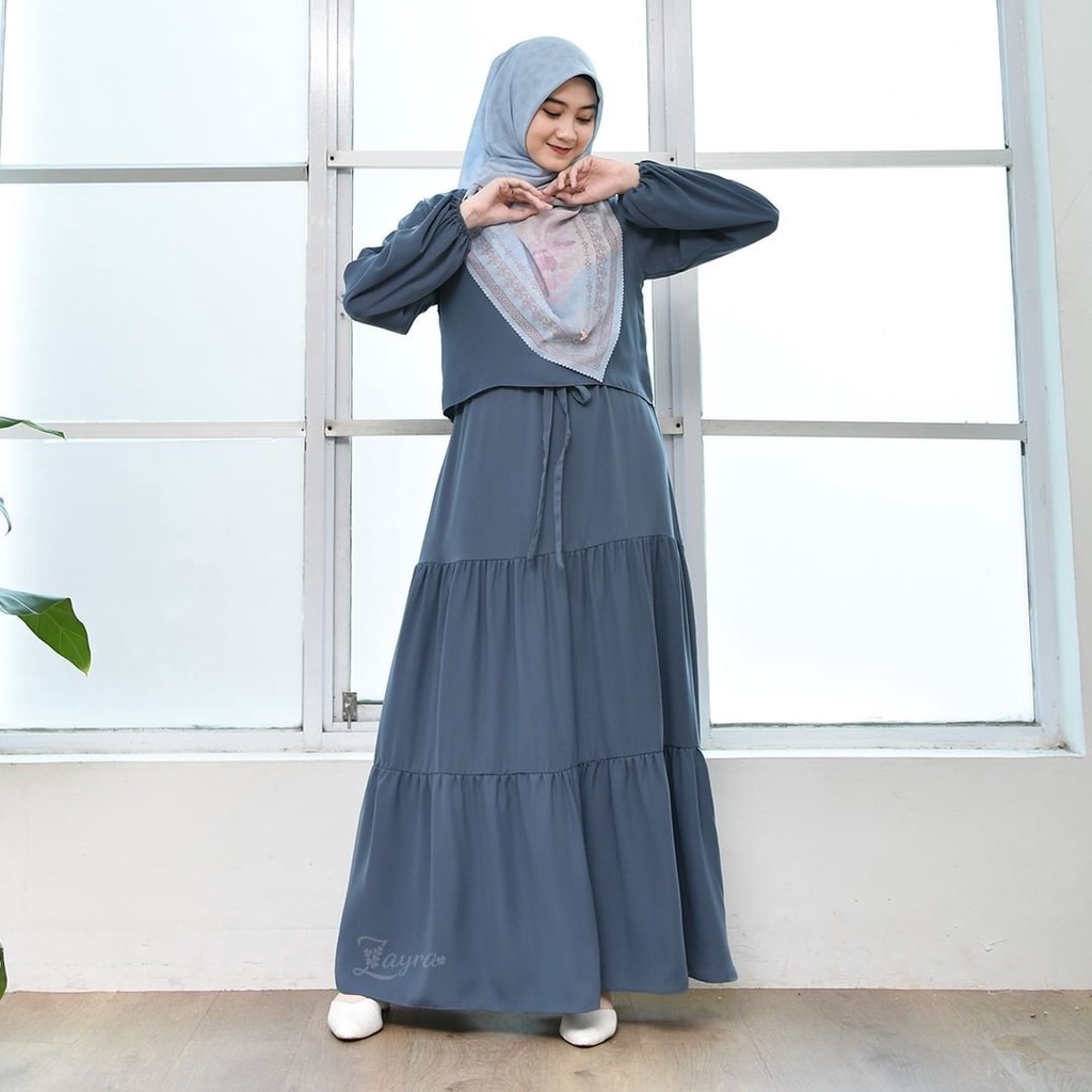TRAND model Baju Gamis Remaja Terbaru N_muslimah Kekinian 2022 Gamismurah Bajugamis Super Kek Lt