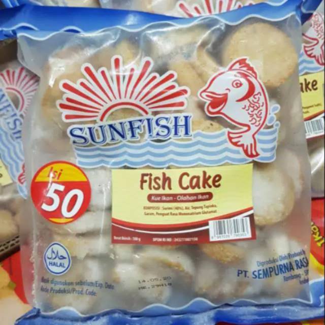 

Sunfish Fish Cake kecil isi 50s