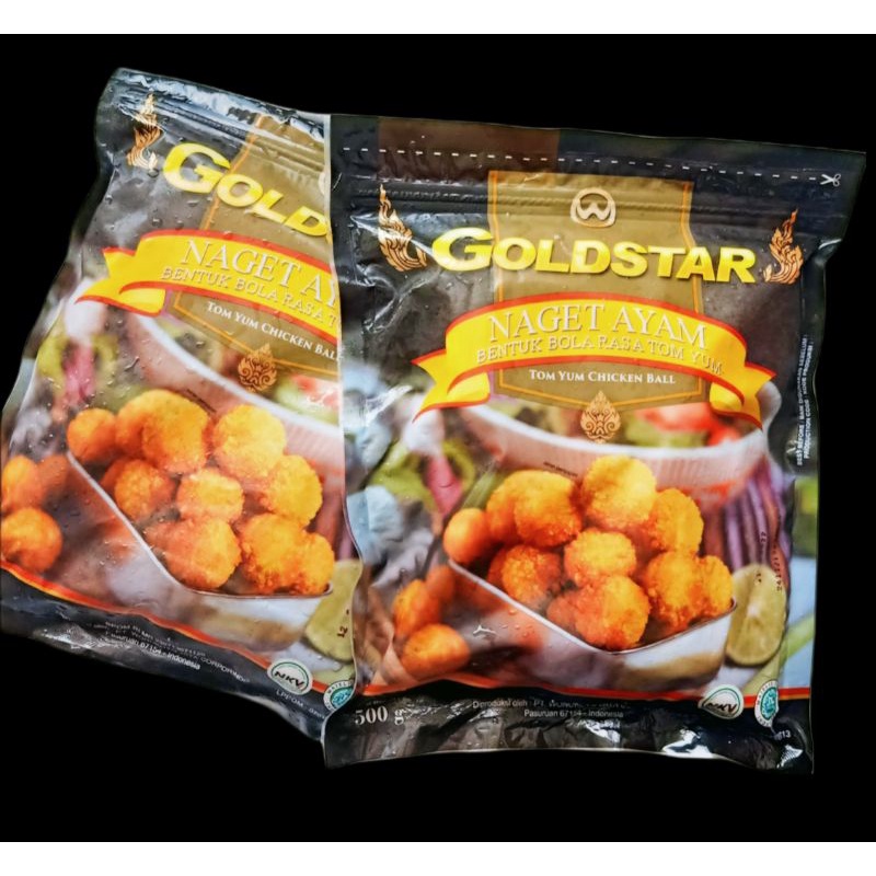 

GOLDSTAR CHICHKENBALL/TOMYUM 500GR