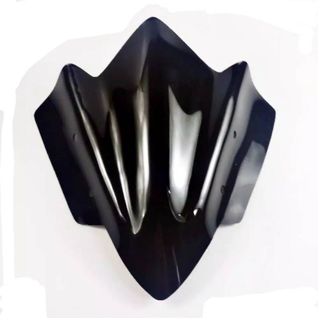 Visor Beat Street ESP Dan X Ride Batman 1 Set Bracket Windshield Hitam Variasi Batok Motor Aksesoris