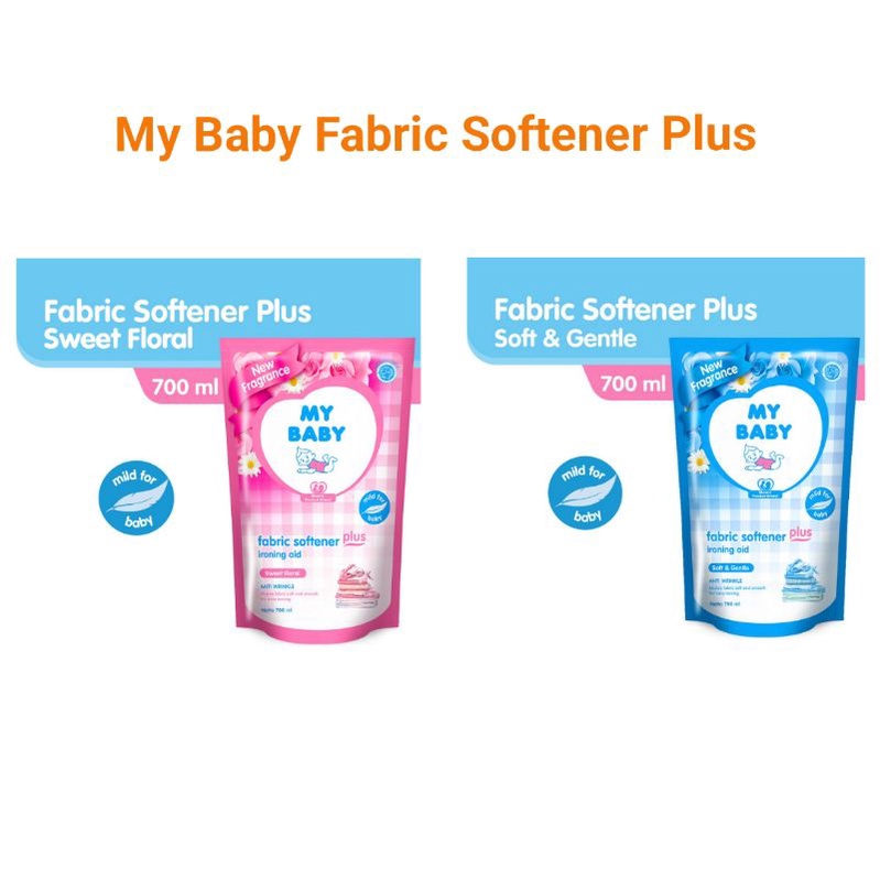 My Baby Fabric Softener Plus 700 ml (2 Varian)