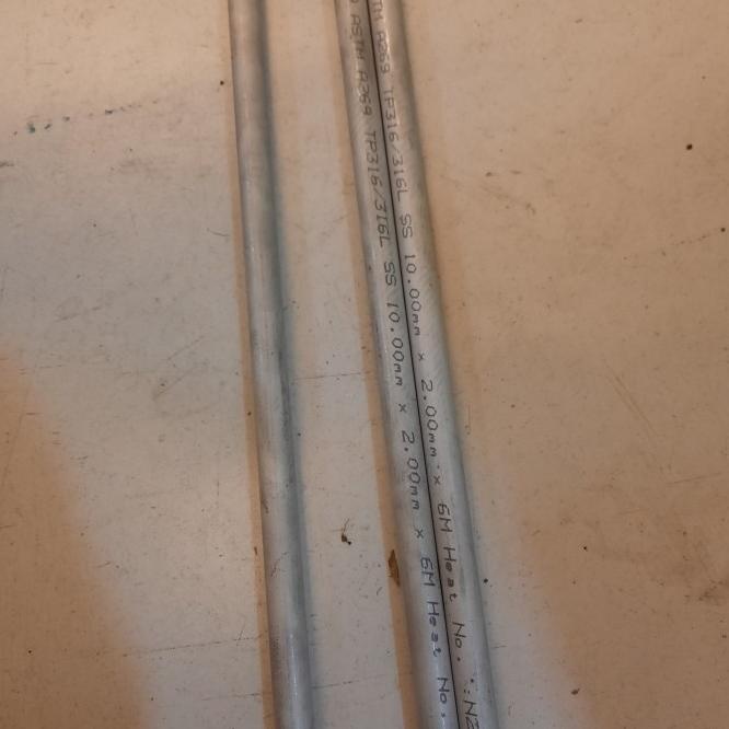 Jual Pipa Aluminium Od 10mm X Id 6mm X 500mm | Shopee Indonesia