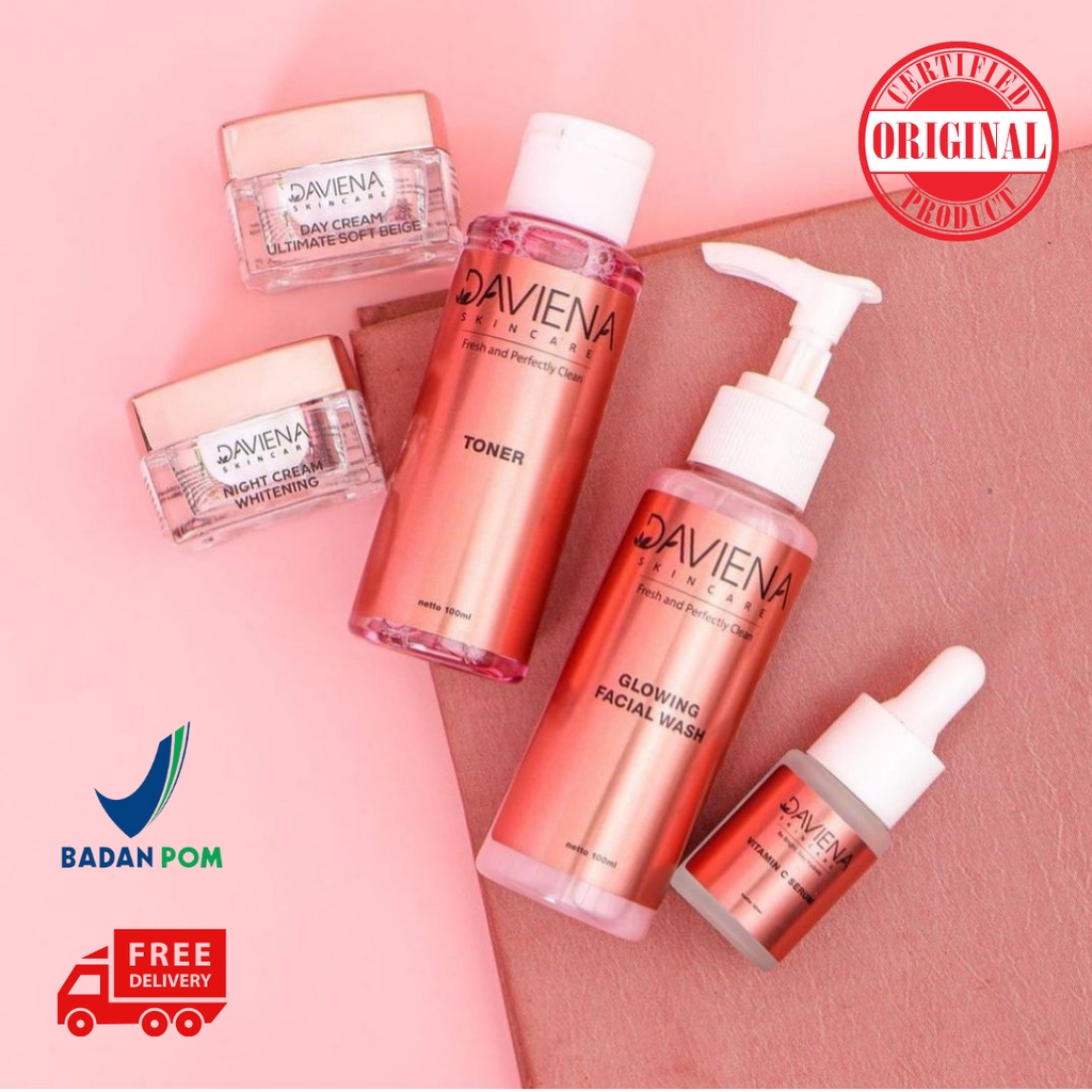[Free Gift] DAVIENASKINCARE GLOWING SERIES | DAVINA SKINCARE GLOWING SERIES| DAVIENA SKINCARE