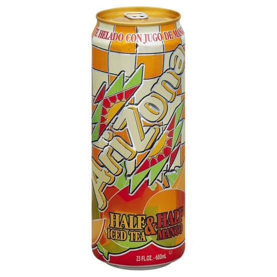 

Arizona half ice tea & half mango 23 Oz (680g). impor amerika