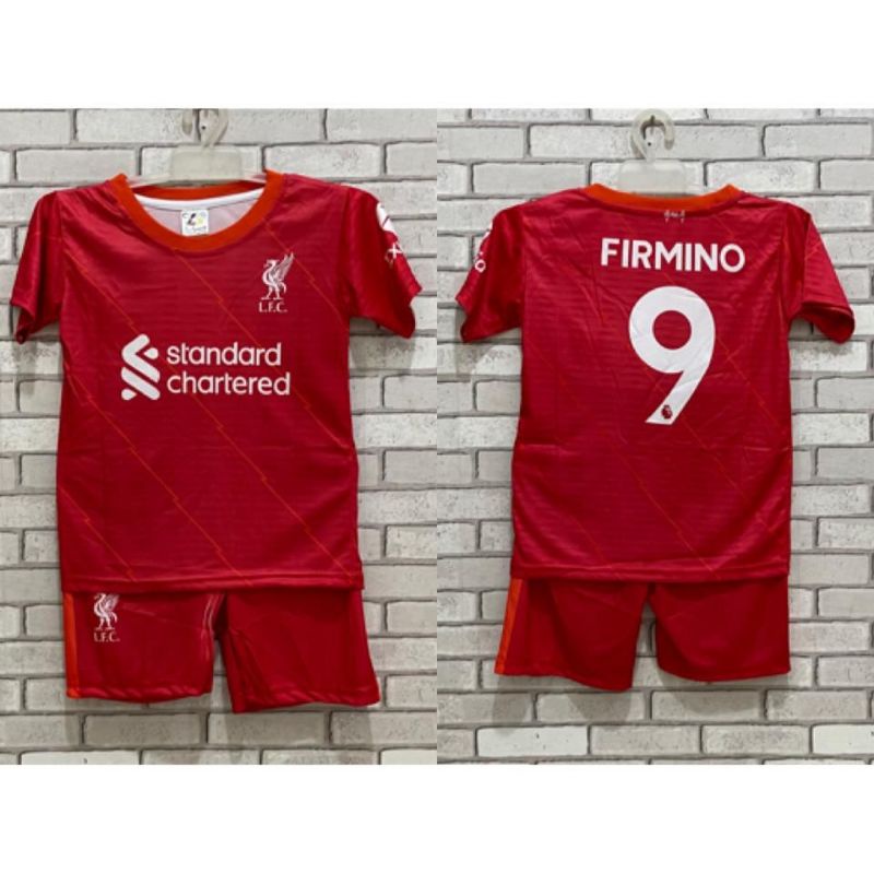 Setelan jersey anak bola eropa madrid psg arzenal munchen full printing
