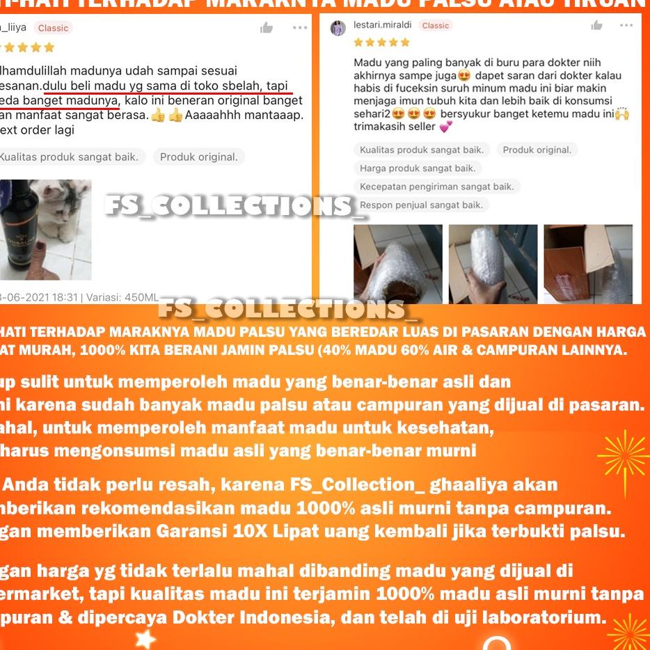 

61 Madu asli murni 100% original tanpa campuran madu sarang madu melifera saheela HONEY FULL NEKTAR o44☋