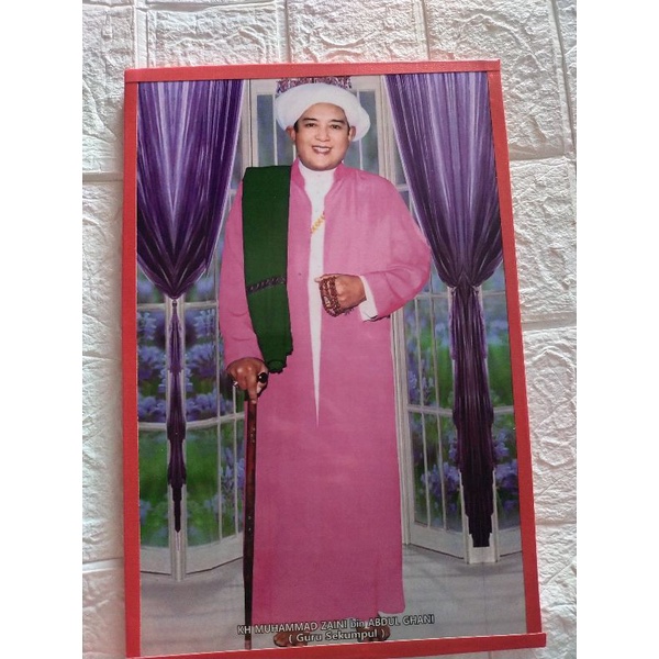 walldecor foto abah guru sekumpul