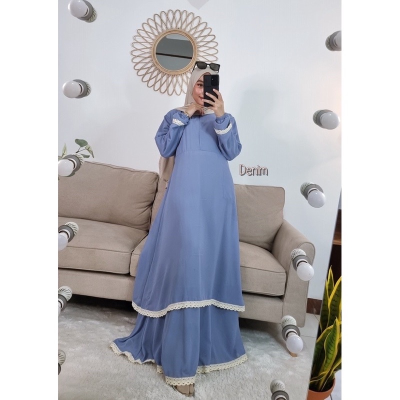 Gamis Malaysia Renda