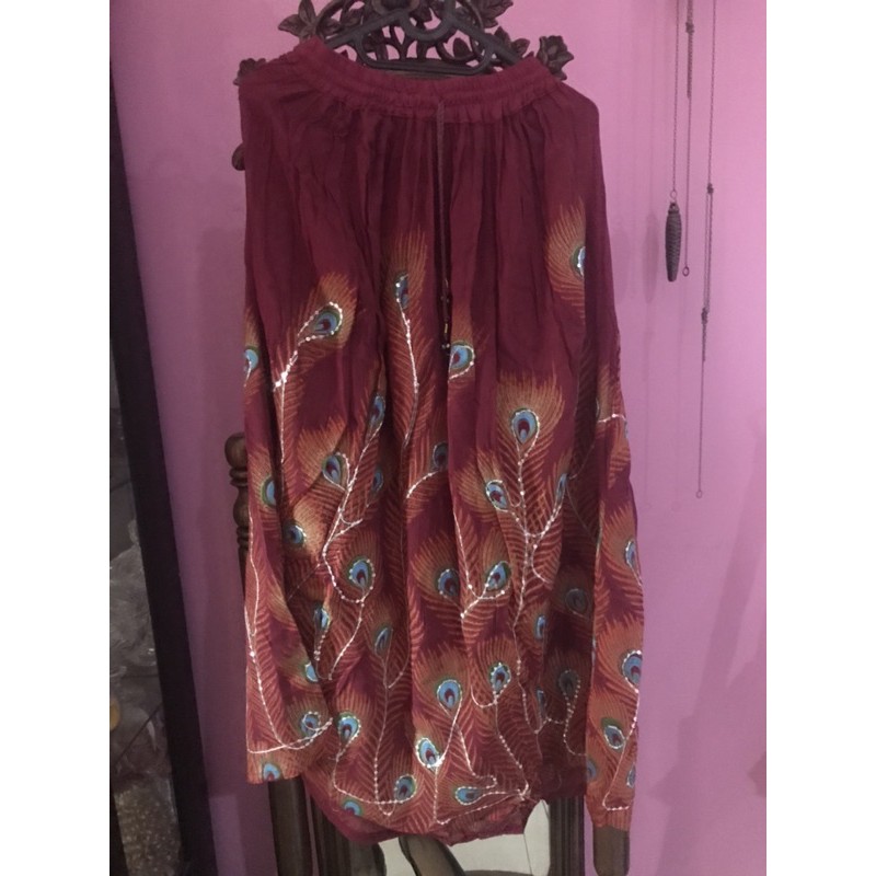 Rok panjang lebar model india