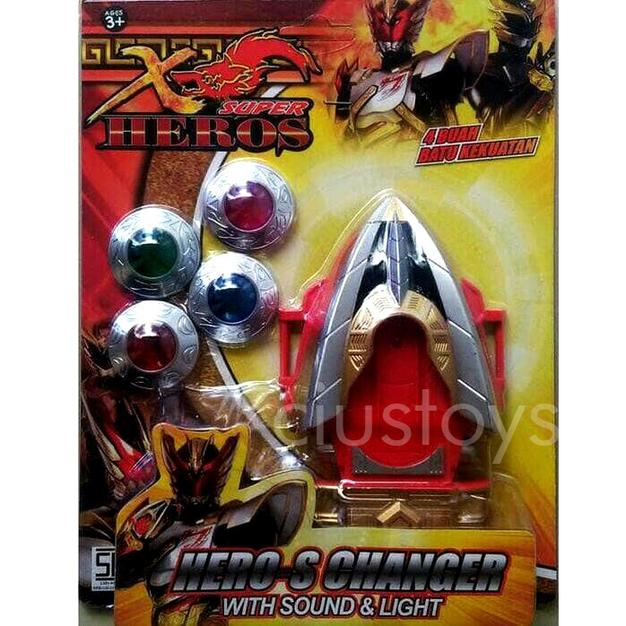 JAM TANGAN CHANGER SATRIA GARUDA BIMA X - KOLEKSI MAINAN ANAK